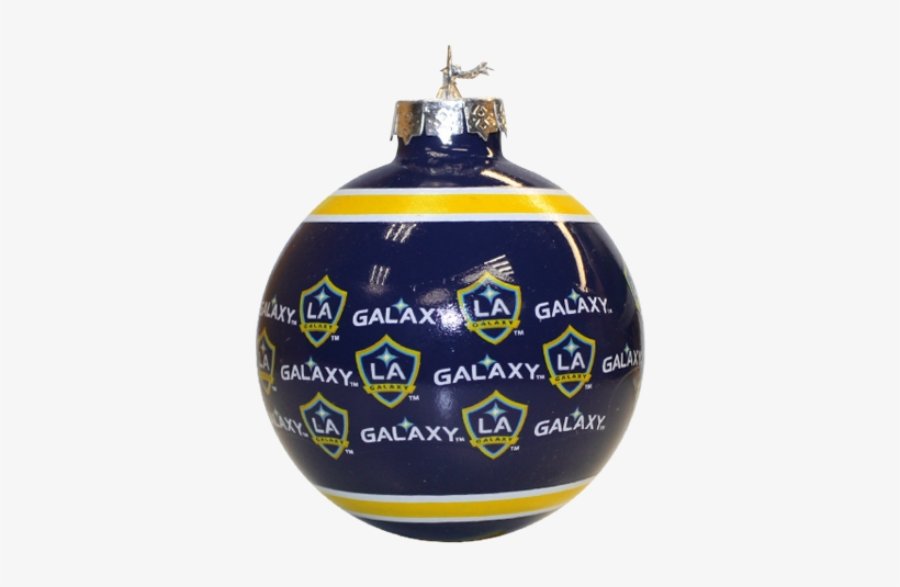 Los Angeles Galaxy Glass Ball Ornament - Angeles Galaxy, transparent png download