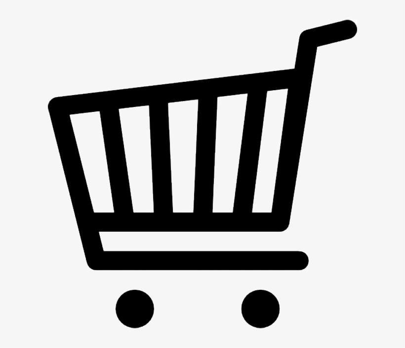 Grocery Shopping Cart Vector - Simbolo Supermercado, transparent png download