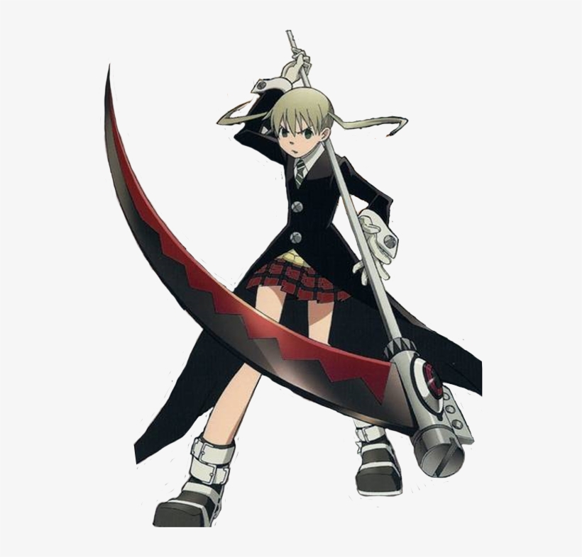 Soul Eater Png Transparent Image - Maka And Soul Weapon, transparent png download