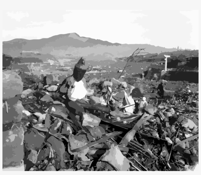 Atomic Bombings Of Hiroshima And Nagasaki Nuclear Weapon - Atomic Bomb Nagasaki, transparent png download