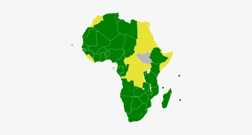 Nations That Have Ratified The African Nuclear Weapon - African Union, transparent png download