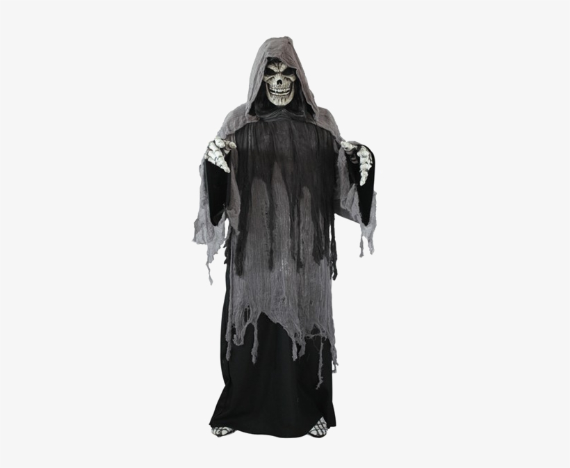 Creepy Witch Free Png Image - Death Halloween Adult Costume, transparent png download