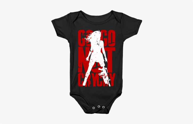 Go Go Not Cry Cry Baby Onesy - Death Metal Baby Onesie, transparent png download