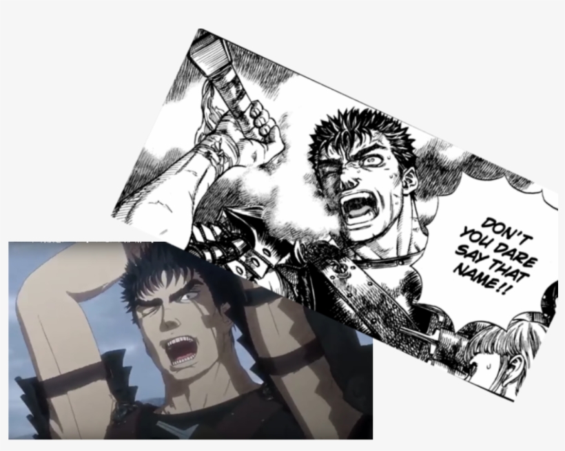 Were Guts Arm Always This Wonky In The Anime - Guts Berserk Ok Retard, transparent png download
