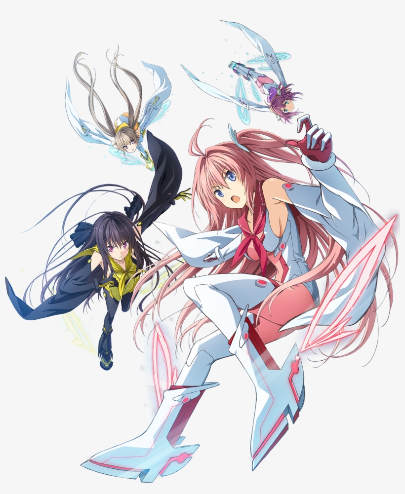 Ao No Kanata No Four Rhythm Personnages Féminin - Ao No Kanata No Four Rhythm Transparent, transparent png download