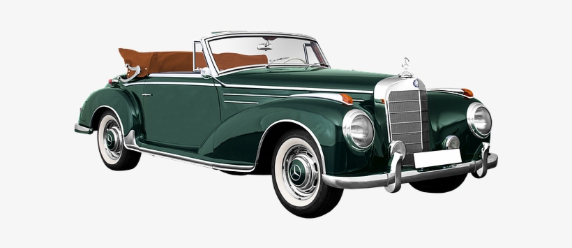Mercedes Benz, 300s, Cabriolet, 6-cyl - Mercedes-benz W186, transparent png download