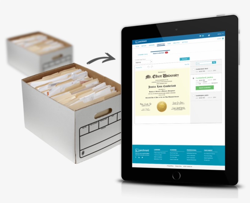 Digitize All Your Records And Say Goodbye To Paper - School, transparent png download