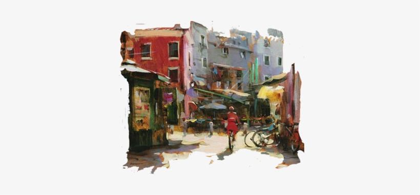 Is Ideally Positioned In The Heart Of Rome And Is Located - Painting, transparent png download