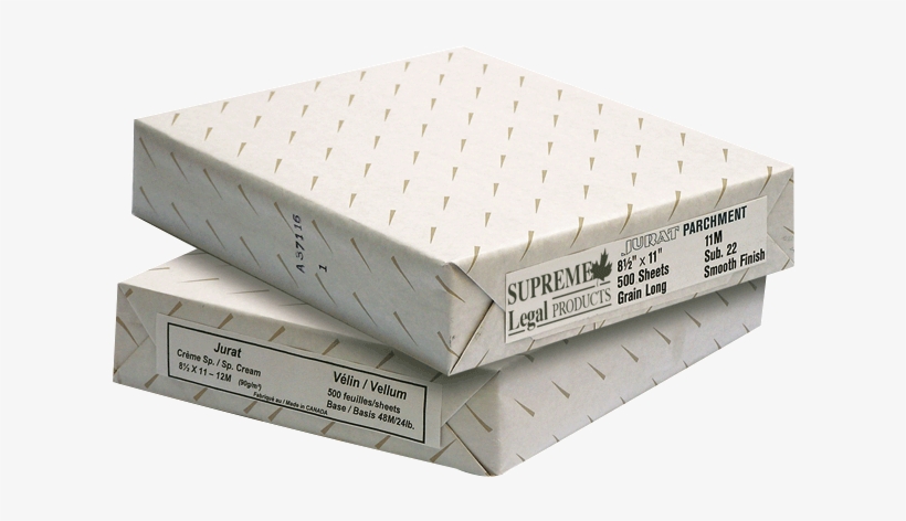 D&d Private Brand Jurat Parchment Paper 11" White 24 - Box, transparent png download