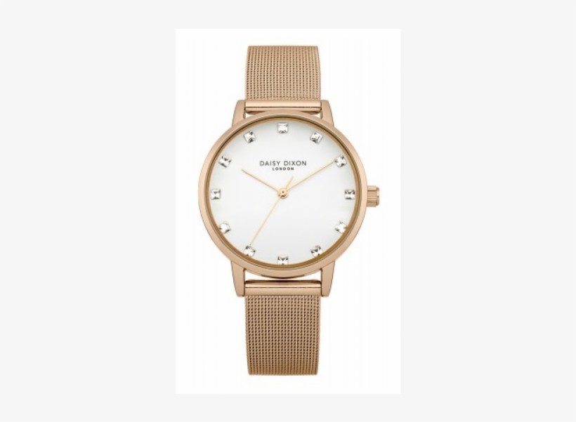 Daisy Dixon Rose Gold Olivia Watch Dd018rgm - Daisy Dixon Dd018rgm Olivia Dames Horloge, transparent png download