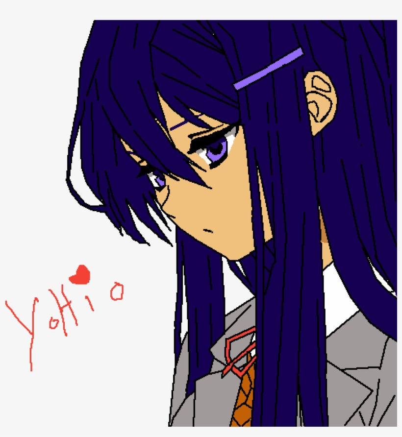 Doki Doki Literature Club - Doki Doki Literature Club Yuri, transparent png download