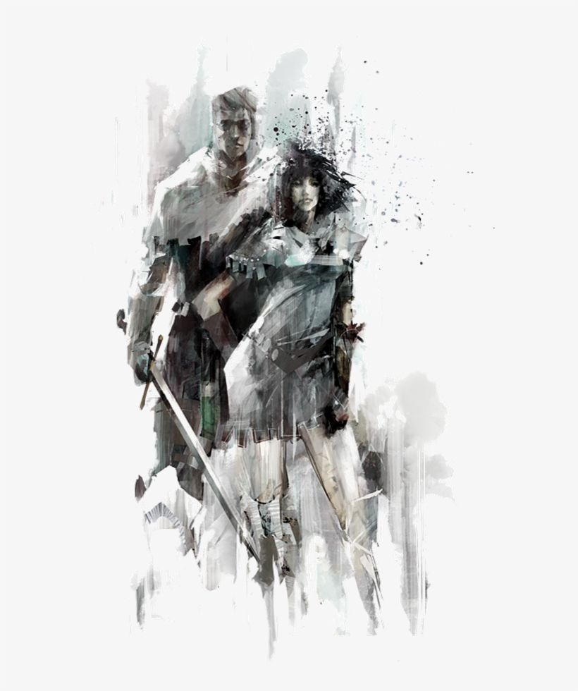 Asura Asura Sylvari Sylvari Human Human - Richard Anderson Guild Wars, transparent png download