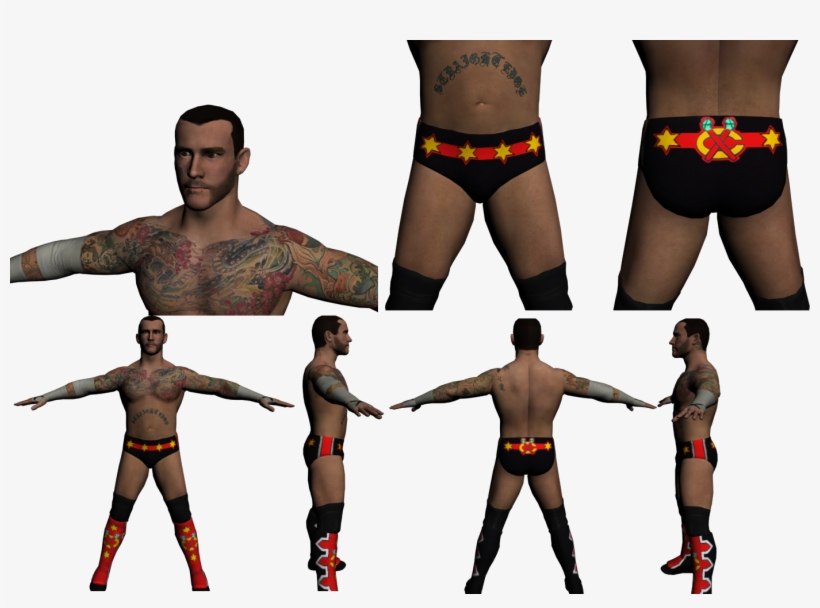 16i75lz - Cm Punk Attire Summerslam 2013, transparent png download