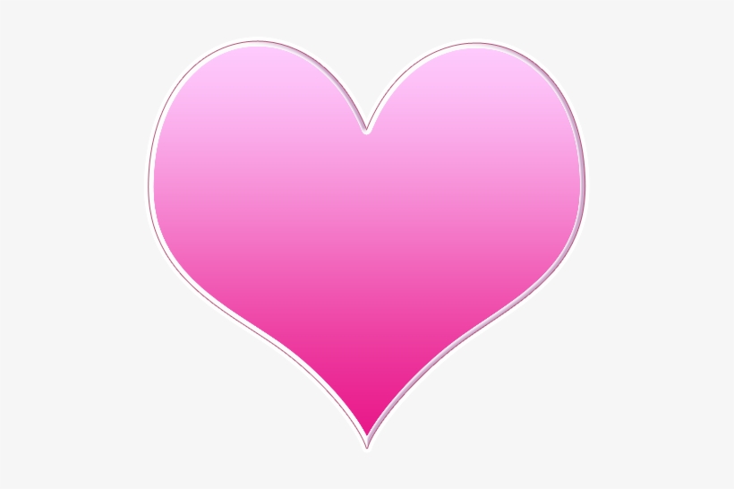 2/9/13 - Corazones Png En Rosa, transparent png download