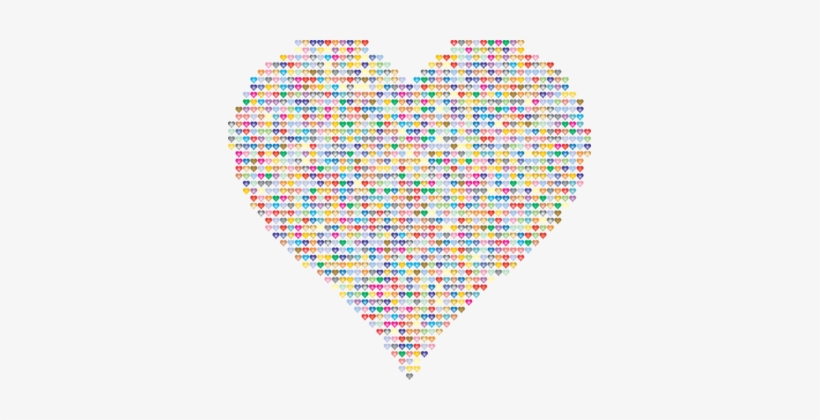 Love Romance Heart Passion Fractal - Love, transparent png download