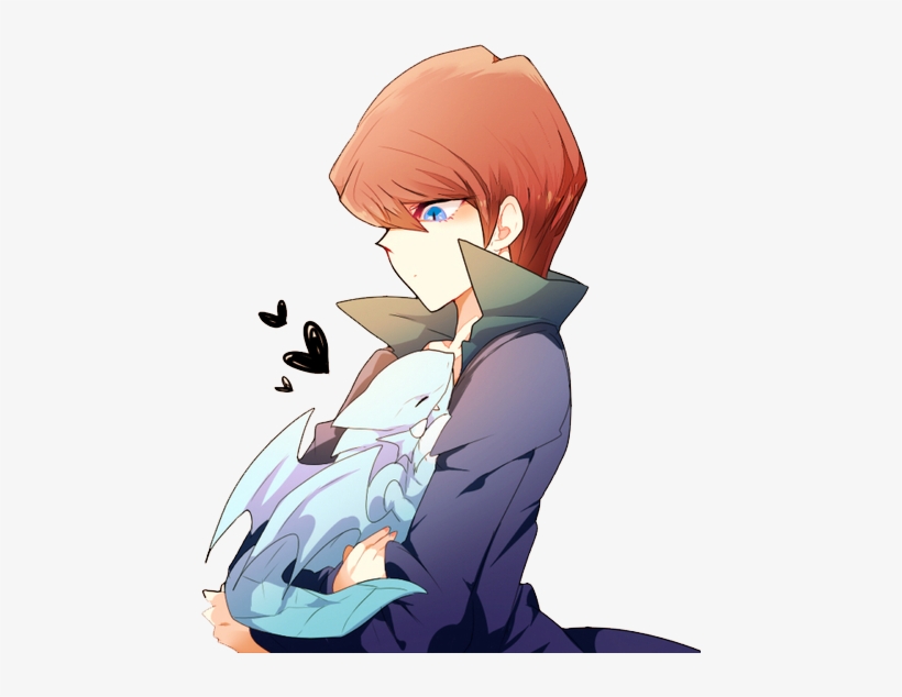 The Blue Eyes White Dragon Loves Seto Kaiba The Blue - Seto Kaiba X Blue Eyes White Dragon, transparent png download