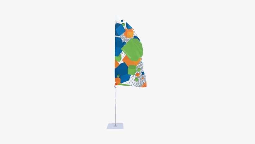 Portable Flagpole Without Banner Arm - Portable Banner Flag - 3 Sizes Available, transparent png download