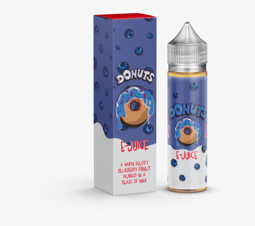 Blueberry Donuts - Donuts Blueberry By Marina Vape E Liquid, transparent png download