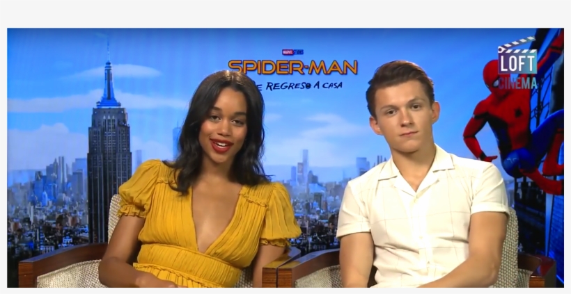 Tom Holland Y Laura Harrier Tienen Un Mensaje Para - Spider-man: Homecoming - Dvd, Film, transparent png download