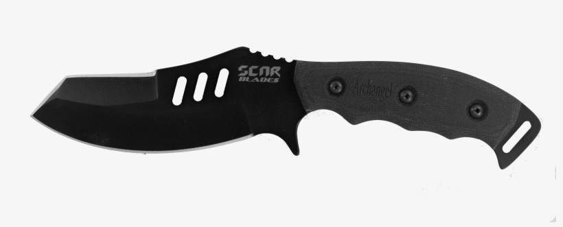 Archangel - Scar Blades Falcon Knife, Powdercoat Gray/brown/black, transparent png download
