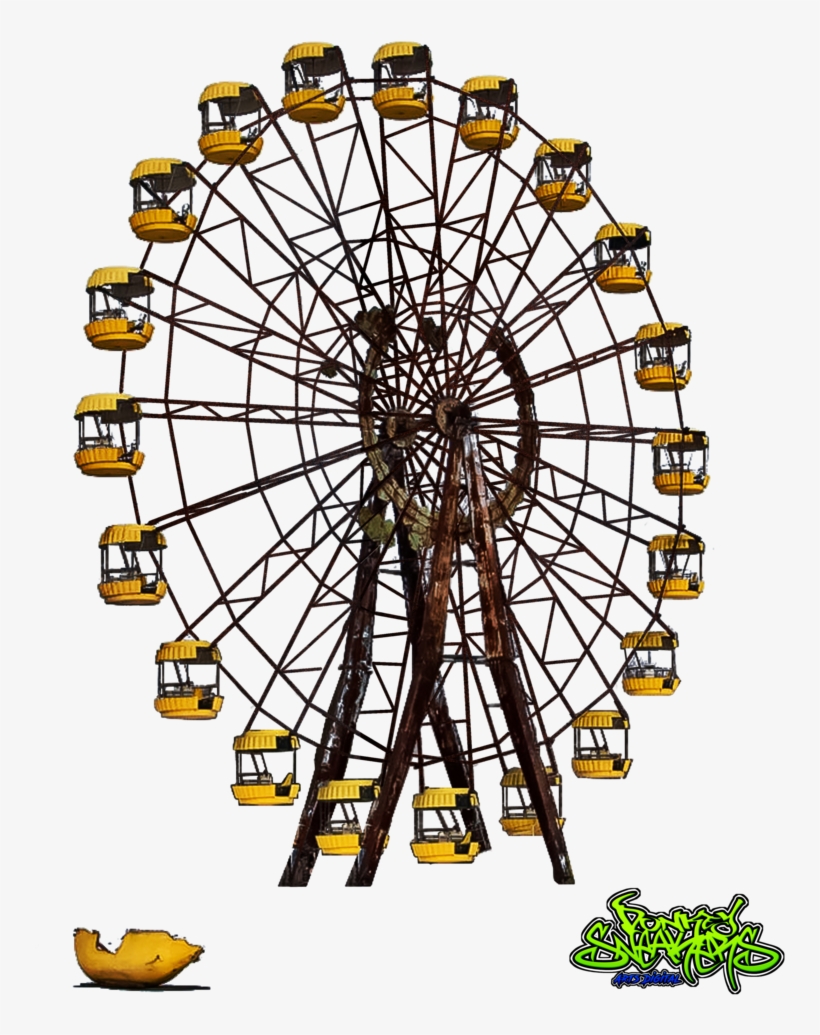 Ferris Wheel Png - Abandoned Ferris Wheel Png, transparent png download