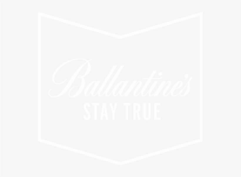 We're Uncompromising On The Quality Of Our Scotch - Ballantines Stay True Logo, transparent png download