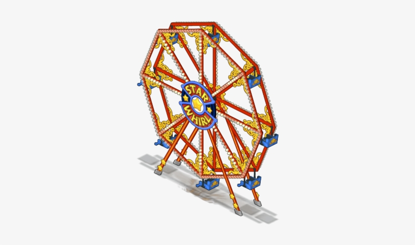 Ferris Wheel - Carnival Rides Png, transparent png download