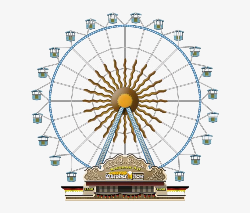 Giant Wheel - Giant Wheel Ride Png, transparent png download