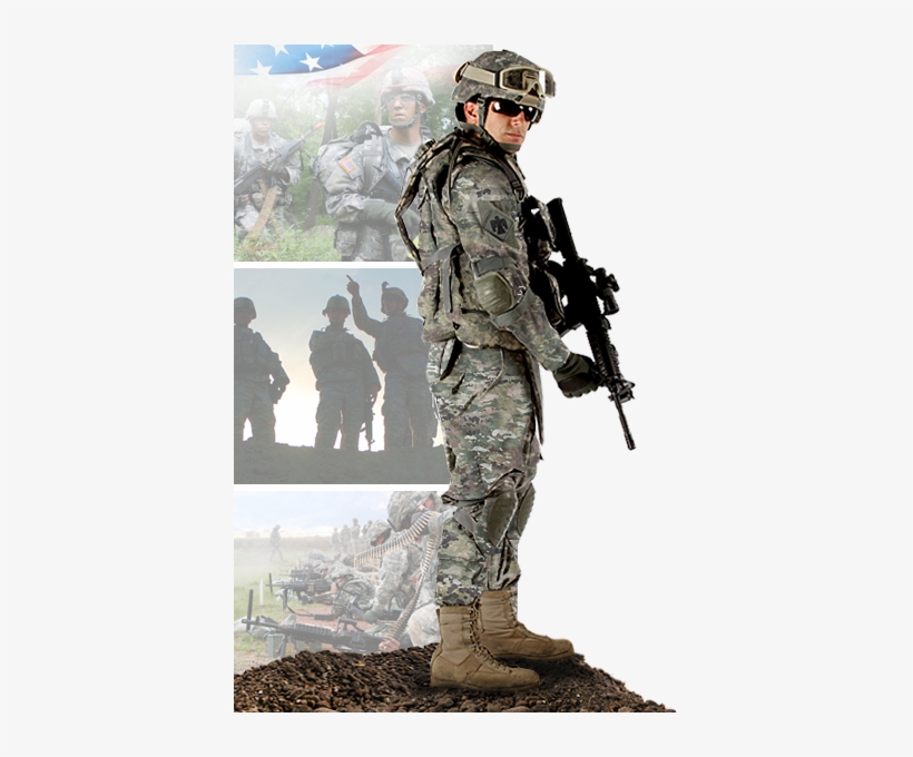 Image Of 1-157th Infantry Regiment Soldier - Regiment, transparent png download