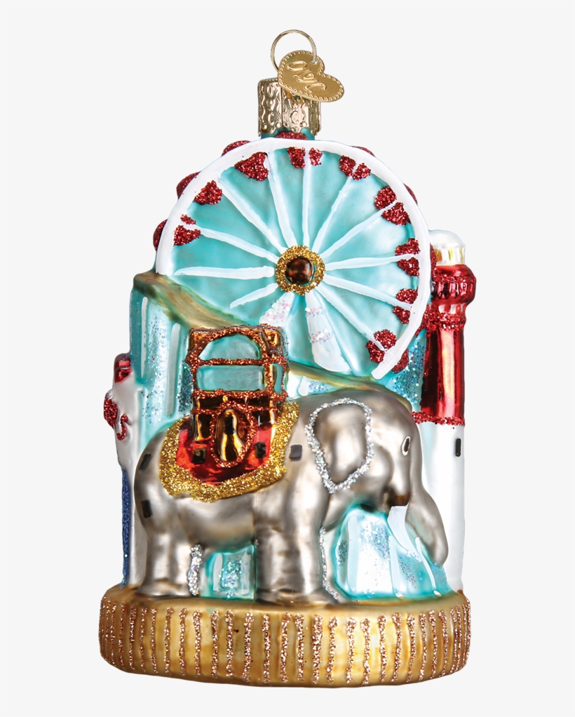 Jersey Shore Ornament - Old World Christmas Ornament - Christmas Polar Bear, transparent png download