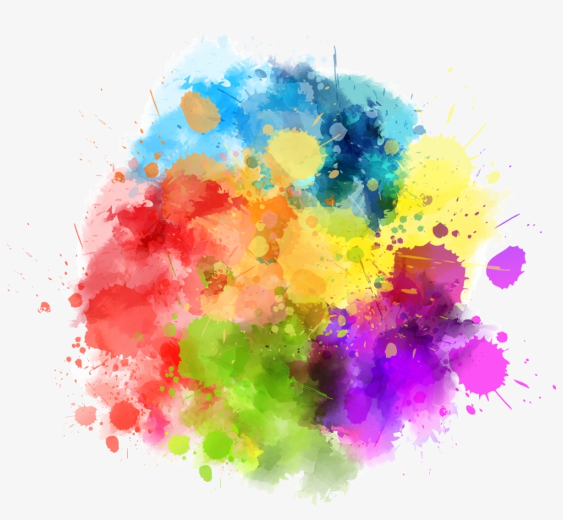 Disfruta Este Regreso A Clases Con Nuestras Marcas - Multi Colored Watercolor, transparent png download