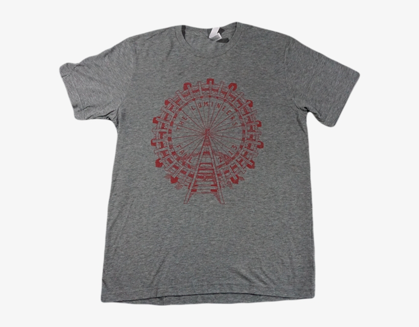 Grey Ferris Wheel 2013 Tour T-shirt - Active Shirt, transparent png download