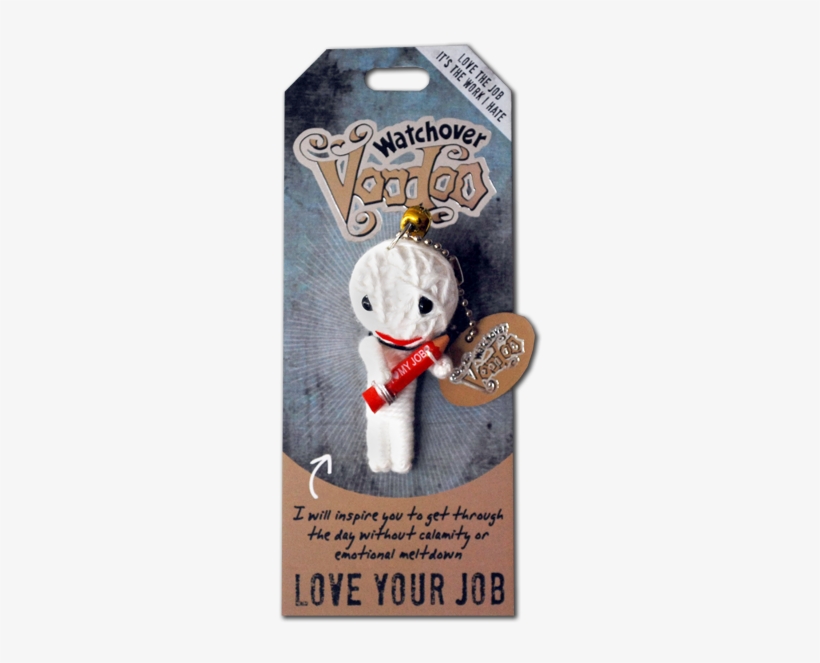 Watchover Voodoo String Doll Keychain - Watchover Voodoo Doll - Love Your Job, transparent png download