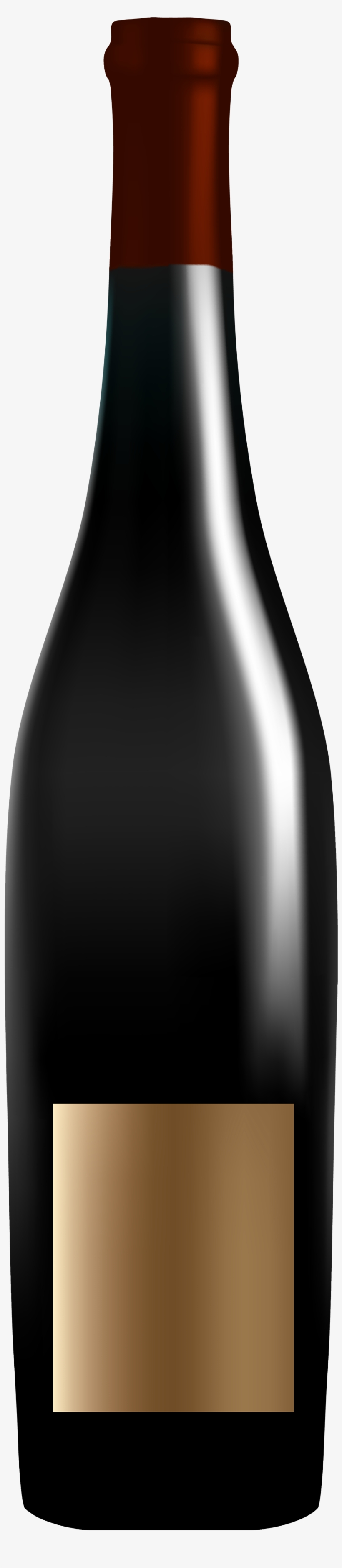 Elegant Wine Bottle Png Clipart - Vase, transparent png download