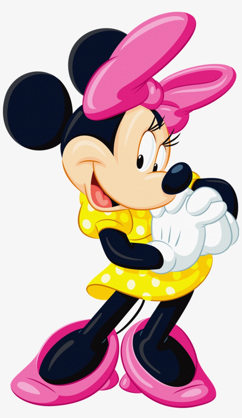 Download Imagens Png Fundo Transparete Minnie Mouse Yellow Dress Transparent PNG Download