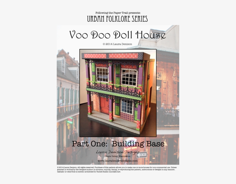 Voodoo Doll House Pattern - Doll, transparent png download