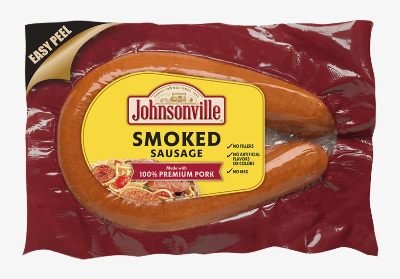 Product Image - Johnsonville Smoked Sausage, transparent png download