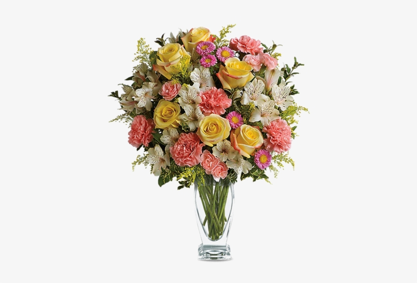 From Fun-filled Basket Of Treats To Spring Flower Baskets - Flowers - Aloha Sunset - Regular, transparent png download