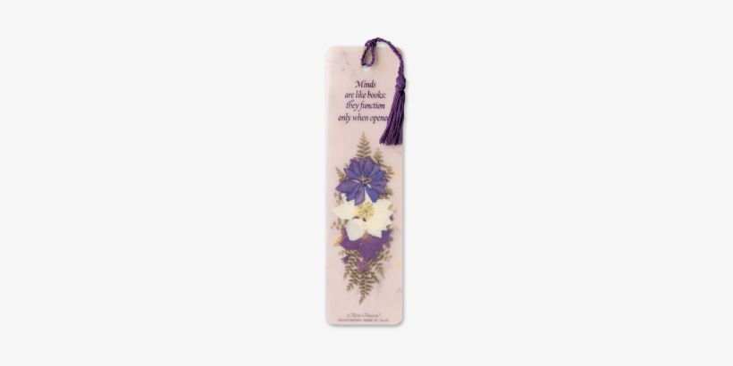 Minds Are Like Books Bookmark Photo - English Lavender, transparent png download