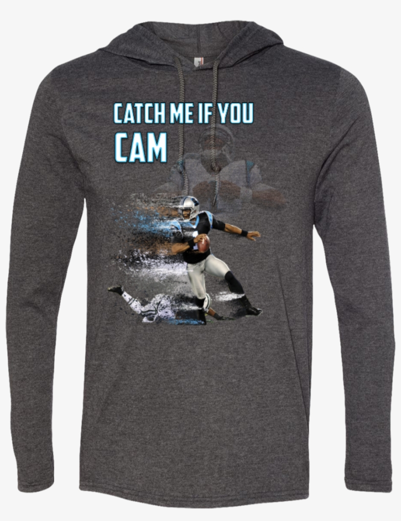 Cam Newton Panthers Custom Designed Fan Ls T-shirt - Long-sleeved T-shirt, transparent png download
