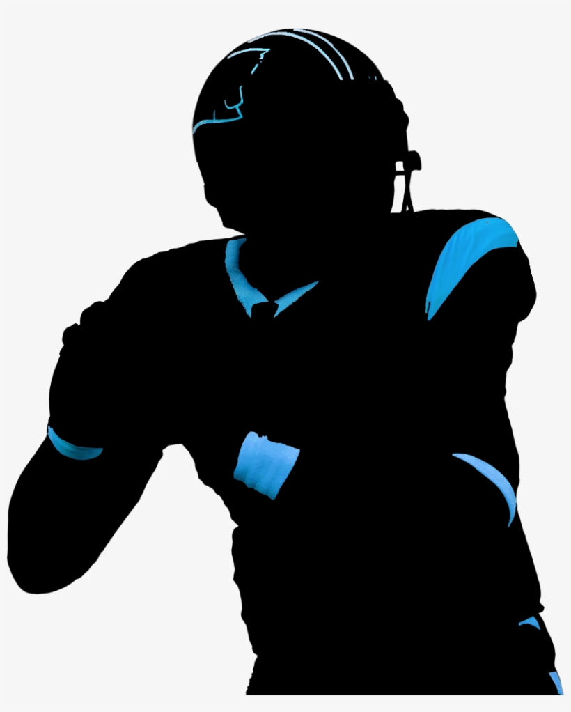Cam Newton Silhouette, transparent png download