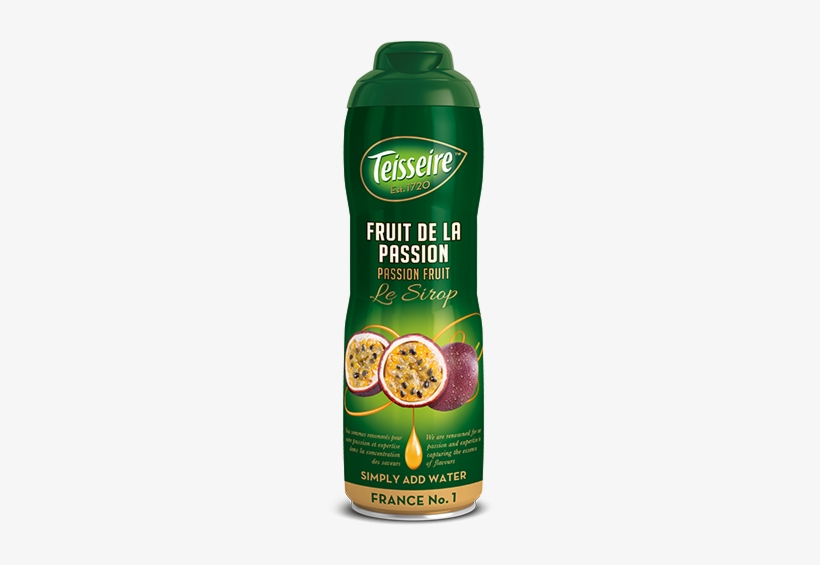 Teis Passion Fruit 60cl Png - French Lemon Teisseire Concentrated Syrup, transparent png download