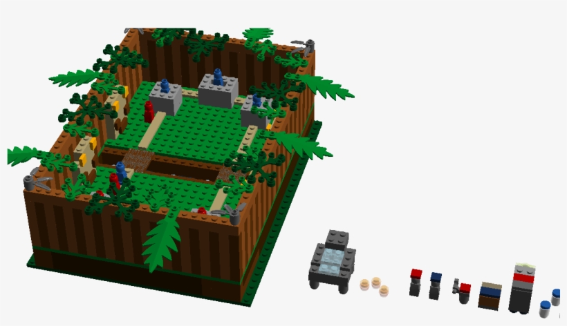 Clash Royale Jungle Arena - Construction Set Toy, transparent png download