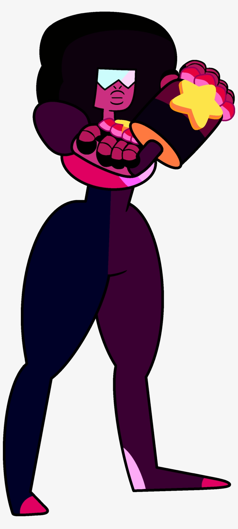 Garnet Pose 2 - Steven Universe Garnet Battle, transparent png download