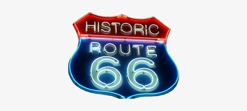 Rota 66 - Mother Road Route 66 Light, transparent png download