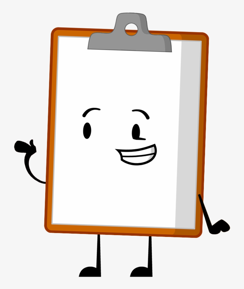 Clipboard Pose - Smiley, transparent png download