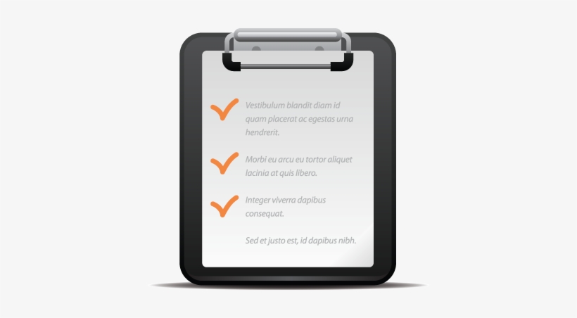 Clipboard Tick - Audit, transparent png download
