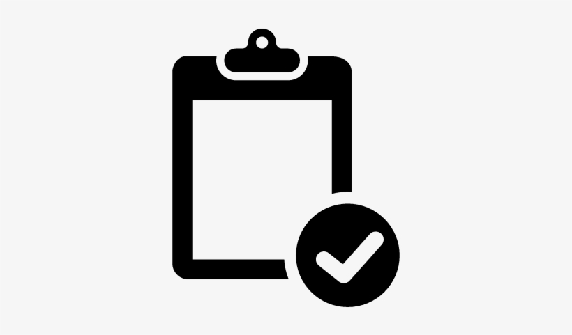 Verification Of Clipboard Vector - Proof Icon, transparent png download