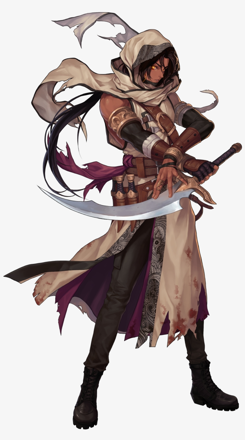 Bosa, Frere Et Partenaire De Karna - Zahir Black Survival Skins, transparent png download