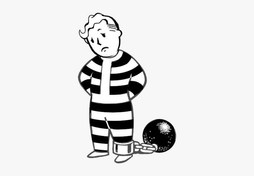 [ Img] - Vault Boy Prison, transparent png download